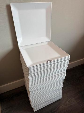 TRUYTS melamine catering borden - 64 stuks 36,5cmx36,5cm beschikbaar voor biedingen