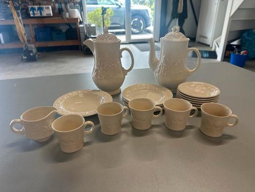 Antiek Royal Worcester Porseleinen Servies, Antiek en Kunst, Antiek | Porselein, Ophalen of Verzenden