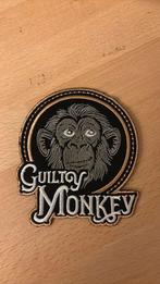 Guilty monkey embleem carnaval, Verzenden, Zo goed als nieuw