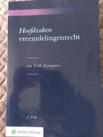 Hoofdzaken vreemdelingenrecht Mr. E.M. Kampstra 3e druk, Ophalen of Verzenden, Beta, Zo goed als nieuw, WO