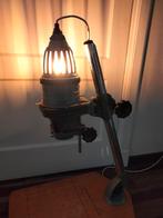 Stoere industriële retro lamp, Antiek en Kunst, Antiek | Lampen, Ophalen of Verzenden