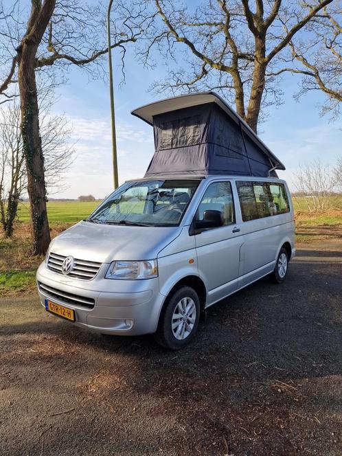 VW T5 benzine camper slaapdak volkswagen Transporter, Caravans en Kamperen, Campers, Particulier, Bus-model, tot en met 4, Volkswagen