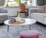Mooie grijze salontafel, Huis en Inrichting, Tafels | Salontafels, Ophalen, 100 tot 150 cm, 50 tot 100 cm, Zo goed als nieuw