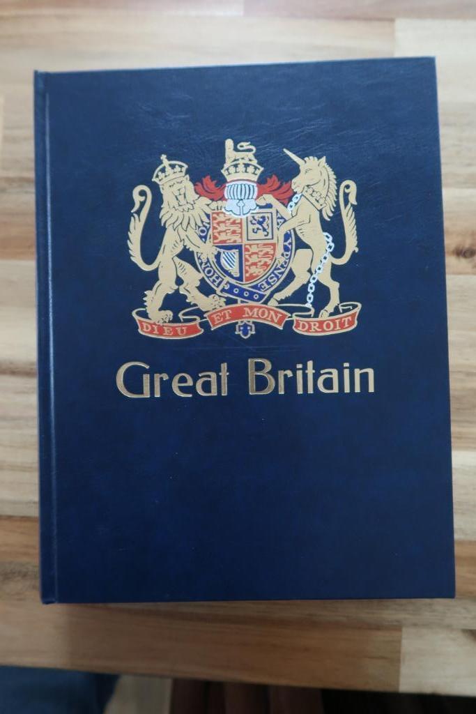 Engeland Great Britain in Davo gestempelde verzameling, Postzegels en Munten, Postzegels | Volle albums en Verzamelingen, Buitenland