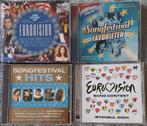 Set van 4 CDs van het Songfestival, 2000 tot heden, Gebruikt, Ophalen of Verzenden
