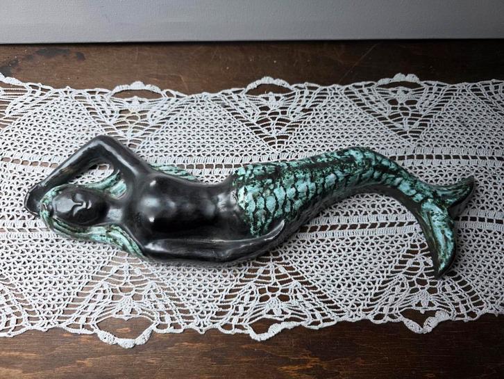 RIGO design keramiek zeemeermin, Antiek en Kunst, Kunst | Designobjecten, Ophalen of Verzenden