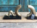 Parlane boekensteunen slang goudkleur 42cm (NIEUW), Nieuw, Ophalen of Verzenden