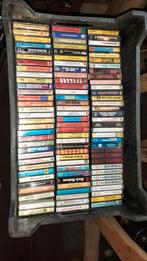 Krat met 100 voorbespeelde cassettebandjes, Overige genres, Gebruikt, 26 bandjes of meer, Ophalen