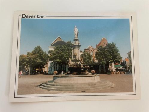 D529 Ansichtkaart Deventer : Deventer Wilhelminafontein, Verzamelen, Ansichtkaarten | Nederland, Ongelopen, Overijssel, Ophalen of Verzenden