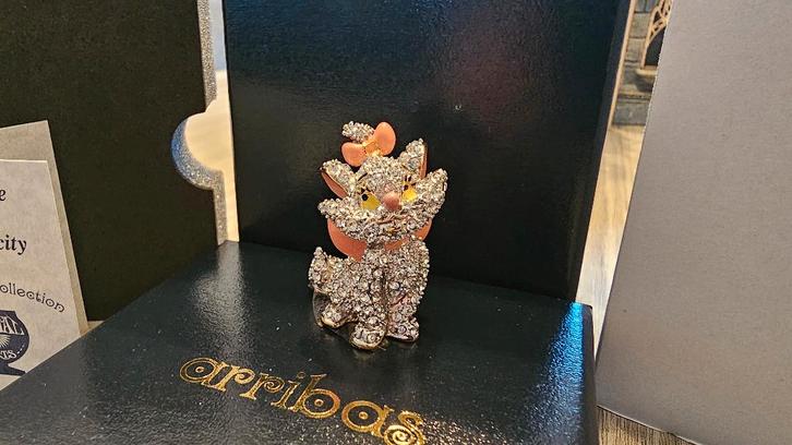 Swarovski Disney Arribas Marie! NIEUW!, Verzamelen, Swarovski, Nieuw, Figuurtje, Ophalen of Verzenden