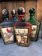 Oude lege jim Beam whisky flessen, 4 stuks., Ophalen, Gebruikt