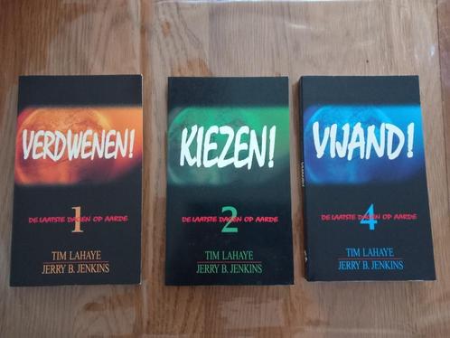 Tim Lahaye; De laatste dagen op aarde - Deel 1, 2 en 4, Boeken, Godsdienst en Theologie, Gelezen, Ophalen