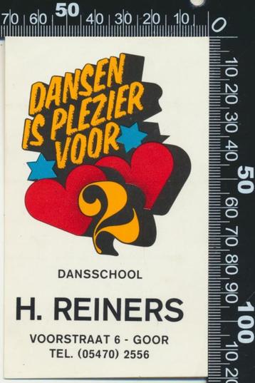Sticker: Dansschool Reiners - Goor beschikbaar voor biedingen