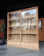 Nieuw! Teakhouten vitrinekast | Servieskast | Demontabel