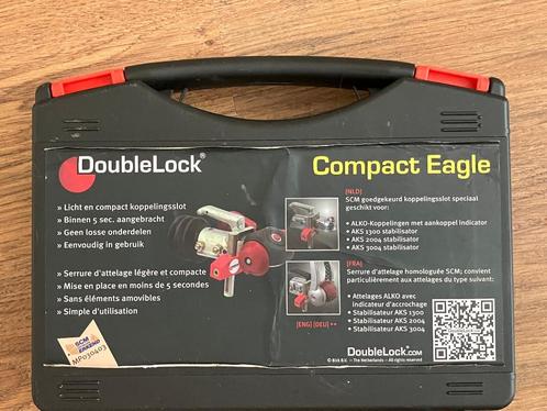 Disselslot DoubleLock Compact Eagle, Caravans en Kamperen, Caravan accessoires, Zo goed als nieuw, Ophalen of Verzenden
