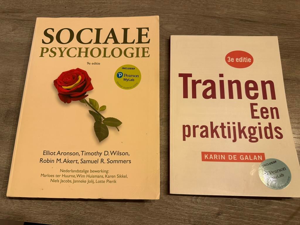 Toegepaste psychologie studieboeken, Boeken, Ophalen of Verzenden, Beta, Zo goed als nieuw, HBO