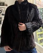 Bruine echte bontjas, Maat 38/40 (M), Bruin, Verzenden, Saga mink
