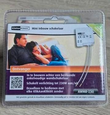 KlikAanKlikUit AWMR-230 mini inbouw schakelaar beschikbaar voor biedingen