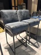 2 stuks Counterstoel Lara in country leder