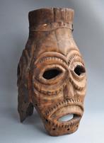 Congolees 'Tricephalic' Masker – Trade Art - ca 1960, Ophalen of Verzenden