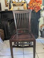 Teak houten koloniale eetkamerstoelen 4 stuks, Ophalen