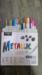 Metallic Stiften Set - 20 Stuks, Hobby en Vrije tijd, Schilderen, Ophalen of Verzenden, Nieuw, Overige typen