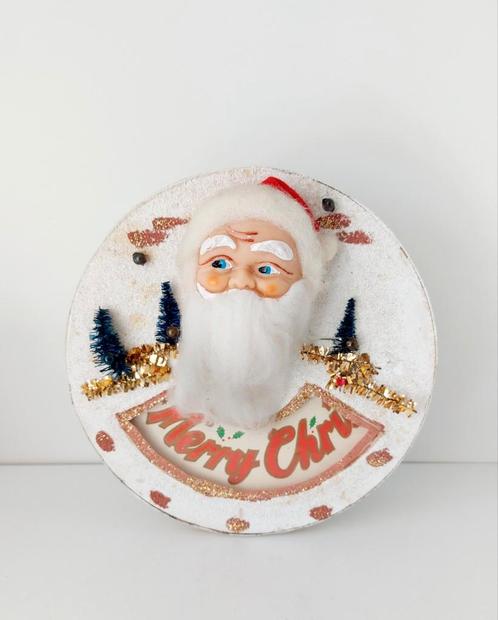 Vintage Japan Santa muziekdoosje, Diversen, Kerst, Gebruikt, Ophalen of Verzenden