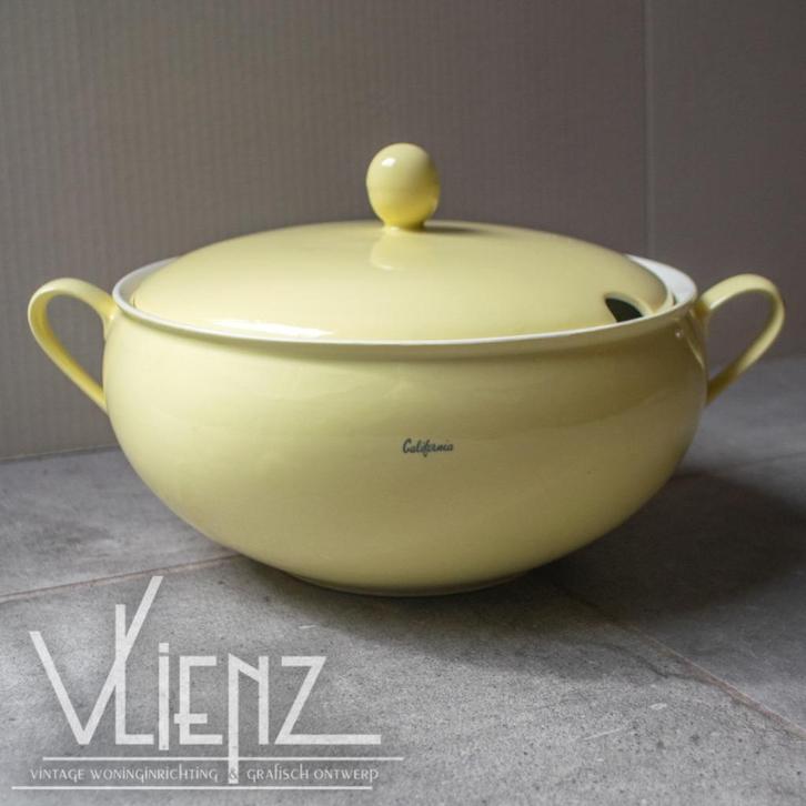 Vintage, brocante dekschaal schaal Royal Sphinx California, Antiek en Kunst, Antiek | Servies los, Ophalen of Verzenden