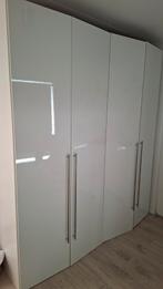 2 hoogglans kledingkasten - zelf te demonteren, Huis en Inrichting, Kasten | Kledingkasten, Ophalen, Gebruikt, 200 cm of meer