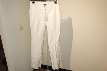 La Perla witte nette broek recht model mt IT 44