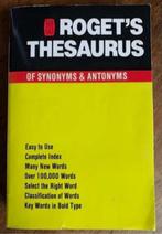 Roget's Thesaurus of synonyms & antonyms; ISBN 0862881625, Gelezen, Ophalen of Verzenden, Engels