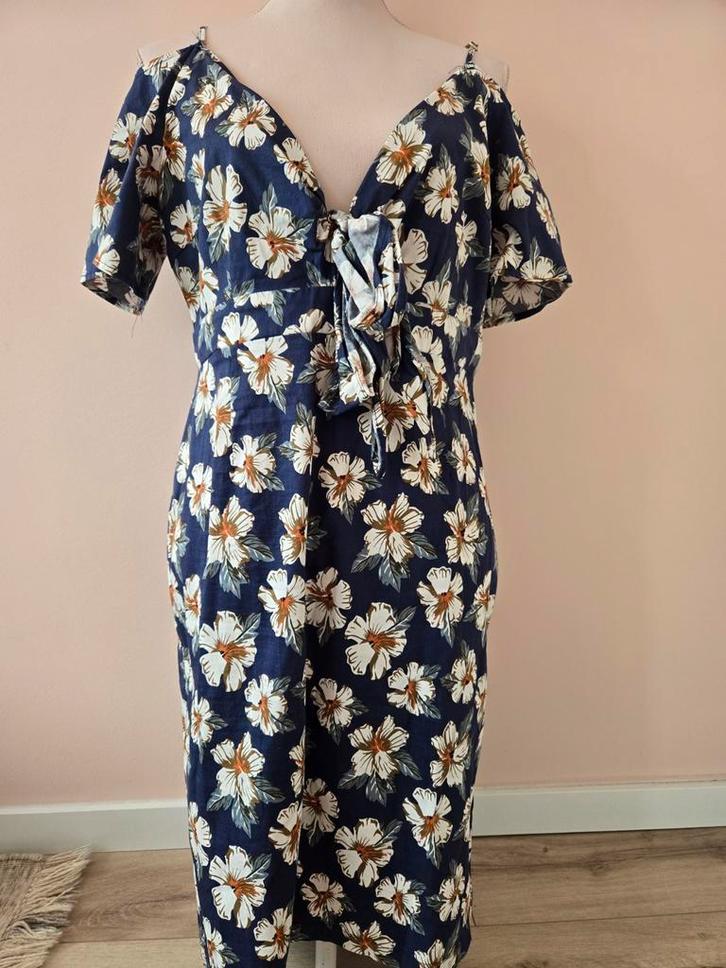 Dames | Zomerjurk met split van Sheilay, Kleding | Dames, Jurken, Zo goed als nieuw, Maat 46/48 (XL) of groter, Overige kleuren