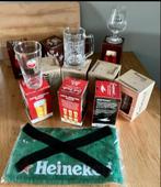 NIEUWE BIERGLAZEN 3 Amstel/4 kornuit/4 Palm in doos, Ophalen of Verzenden, Nieuw, Glas of Glazen, Overige merken