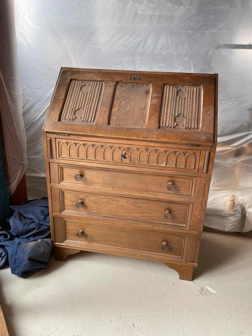 Antieke secretaire, Huis en Inrichting, Kasten | Secretaires, Zo goed als nieuw, Ophalen
