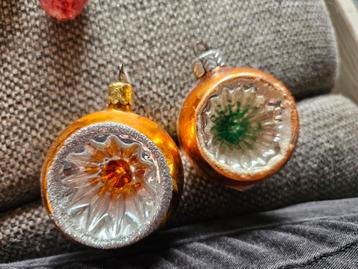 Oude kerstballen deuk beschikbaar voor biedingen