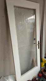 Binnendeur met decoratief glas, Ophalen, Binnendeur, 200 tot 215 cm, Glas