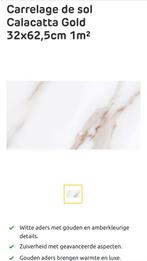 Calacatta Gold Vloertegels - 6 stuks, Doe-het-zelf en Verbouw, Tegels, Ophalen, 40 tot 60 cm, Keramiek, Nieuw