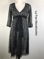 La Fee Maraboutee Jurk  (mt: 40) 6,2/7453, Maat 38/40 (M), La Fee Maraboutee, Zwart, La Fee Maraboutee