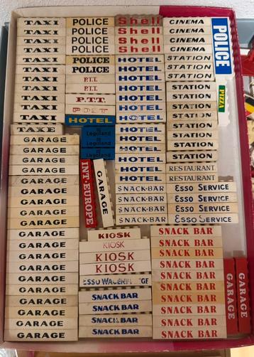 Redelijk partij lego tekst stenen vintage jaren 50/60/70 beschikbaar voor biedingen