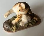 Een beeldje Kat en muis “Franciens Katten"., Verzamelen, Ophalen of Verzenden, Zo goed als nieuw