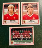 3 panini plaatjes Manchester United Football 84, Ophalen of Verzenden