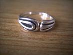 Een mooie Zilveren Fantasie Ring, Verzenden, Zilver, Ring