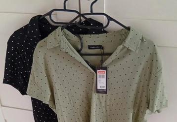 Nieuw: 2 dames polo tshirt's, maat XL beschikbaar voor biedingen