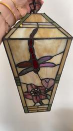 Tiffany lamp, Huis en Inrichting, Ophalen of Verzenden, Gebruikt, Glas, Minder dan 50 cm