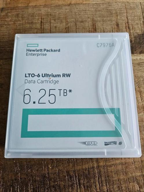 HPE LTO-6 Ultrium 6.25TB RW Data Cartridge, Computers en Software, Beschrijfbare discs, Nieuw, Ophalen of Verzenden