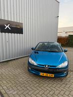 Peugeot 206 CC  Nieuw APK, Auto's, Voorwielaandrijving, 4 cilinders, Blauw, 610 kg