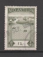 Nederlandse Antillen Fiscaal Belastingzegel 5.-, Postzegels en Munten, Verzenden, Gestempeld