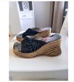 wash-out denim boho style picnic sleehak sandalen/mt.37, Kleding | Dames, Blauw, PICNIC, Gedragen, Sandalen of Muiltjes