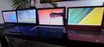 4 Laptops en 1 Tablet, Computers en Software, Windows Laptops, Ophalen, Acer., Met touchscreen, Niet werkend