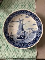 Delfsblauw Bord - Zeilschip - Onbeschadigd, Antiek en Kunst, Antiek | Wandborden en Tegels, Ophalen